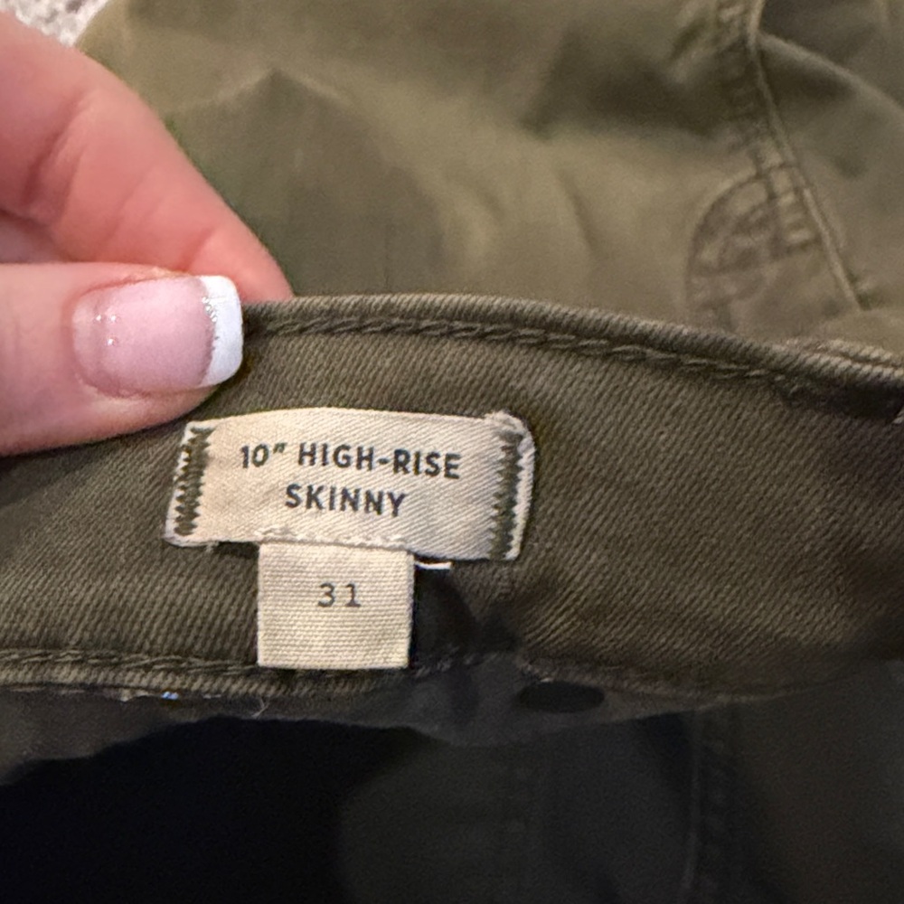 Madewell 10” High Rise Skinny Jeans - Picture 5 of 6
